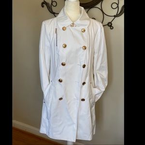 Michael Kors White Trench